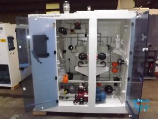 show details - used chemical dosing cabinet with electric control 