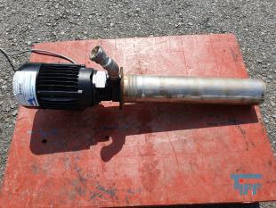 show details - used submersible pump, container pump for coolant supply 